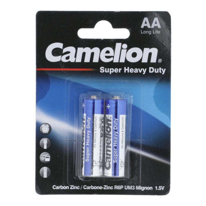 CAMELION SUPER HEAVY DUTY CELL 1.5 V AA2 PC - Image 2
