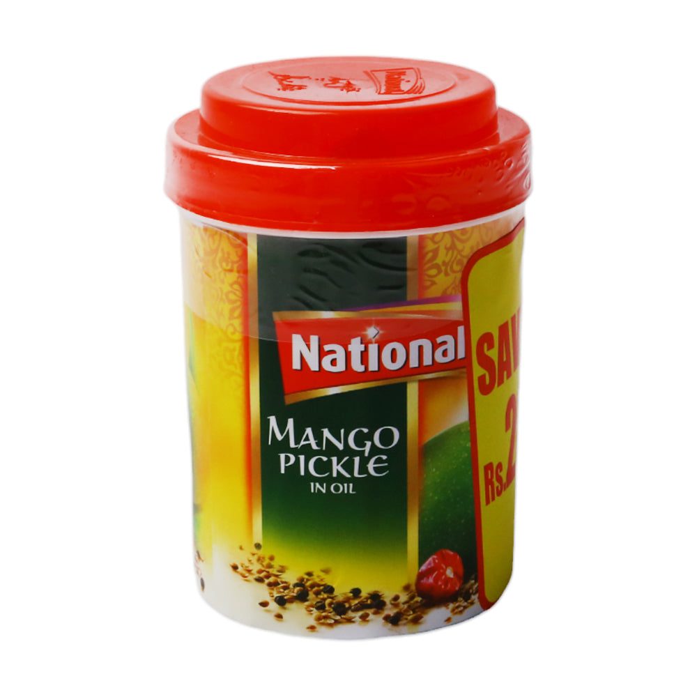 620514020327_a0ac9181-b154-4ebb-a350-041c82860407.jpg NATIONAL MANGO PICKLE JAR SAVE RS.20 370 GM - Image 1