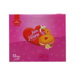 KOLSON JAM HEARTS BISCUITS STRAW & VANILLA 26.2 GM BAR PACK B - Image 2