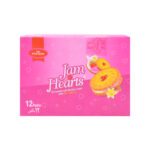 KOLSON JAM HEARTS BISCUITS STRAW & VANILLA 26.2 GM BAR PACK B