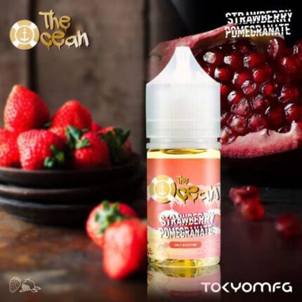 TOKYO OCEAN SALT NIC— STRAWBERRY POMEGRANATE (35/50)mg