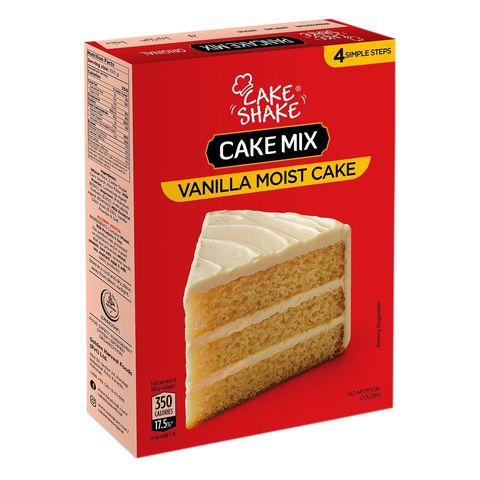 68bc8c44952bc43d9153539e.jpg Cake Shake Cake Mix Vanilla Moist Cake Box 500g - Image 1