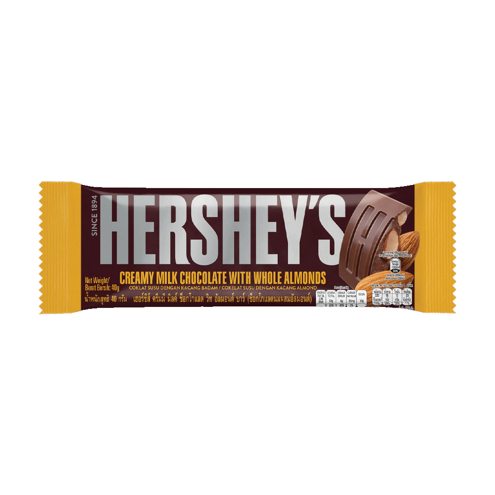 6942836702403.gif Hershey's Creamy Milk Chocolate - 40gm - Image 1