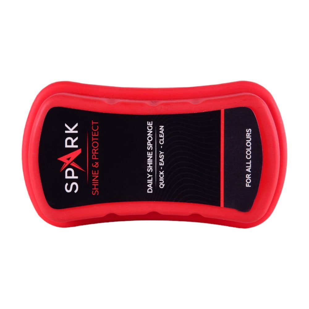 7308521672489_77f482b7-d12e-4b36-b27f-22c613bb3de5.jpg SPARK SHOE SHINER DAILY SHINE SPONGE EASY CLEAN SP801 - Image 1