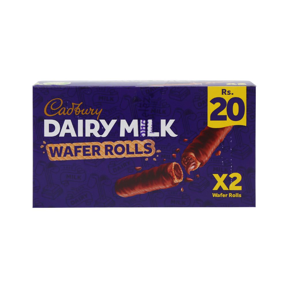 7622202306044_a7c98170-8779-446a-9db4-1b187cce3ed4.jpg CADBURY CHOCOLATE WAFEROLL 8 GM BOX 24PC - Image 1