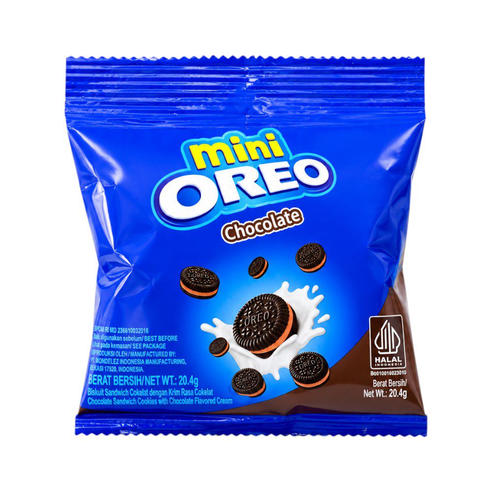 7622210515278.jpg OREO BISCUIT MINI CHOCOLATE 20.4 GM - Image 1