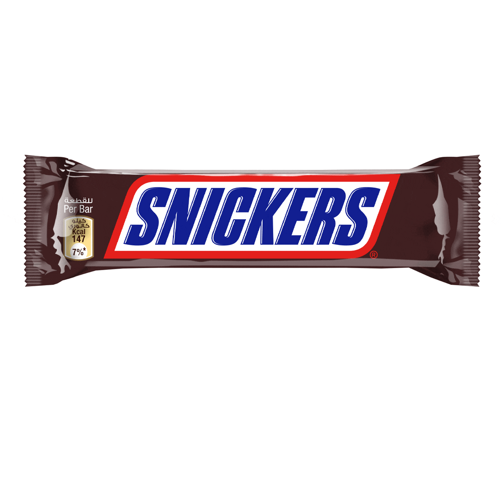 7896423487657.gif Snickers Chocolate Bar - 30gm - Image 1
