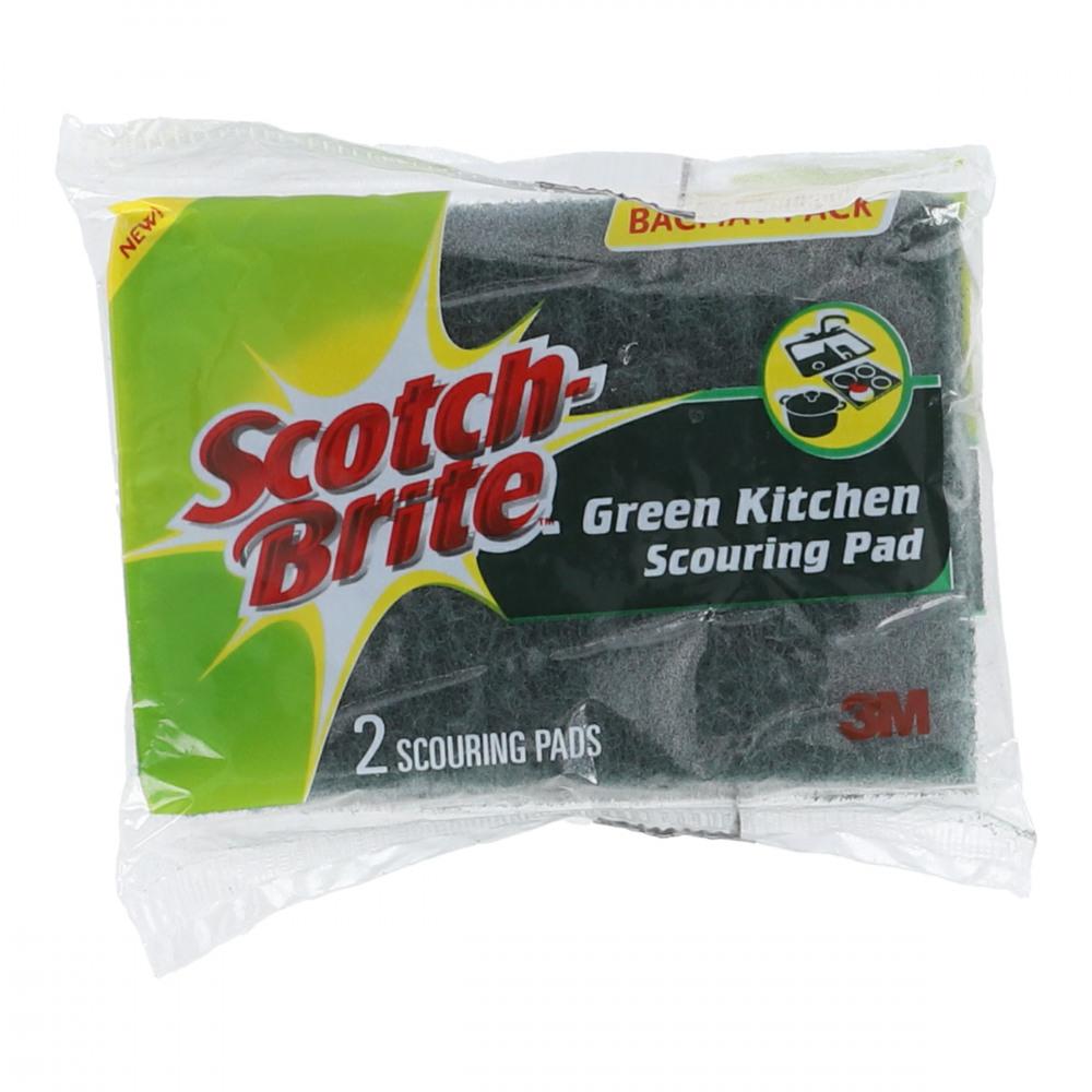 8964000019177.jpg SCOTCH BRITE SCOURING PADS 2PCS BACHAT PACK - Image 1