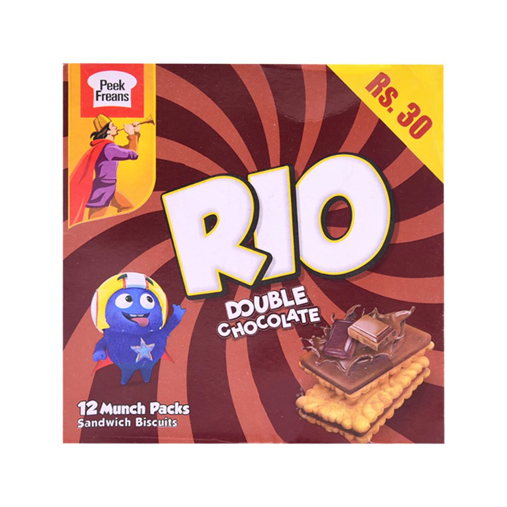 8964002526246_b04e71be-786a-4f80-bca6-a3ef01060547.jpg PEEK FREANS RIO DC MUNCH PACK 42 GM 12PC BOX - Image 1