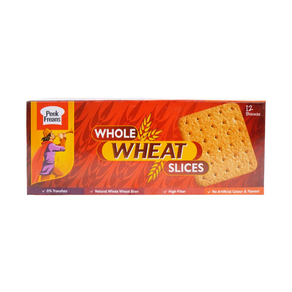 8964002526970_1.jpg PEEK FREANS WHOLE WHEAT SLICE FAMILY PACK 125.7 GM - Image 1