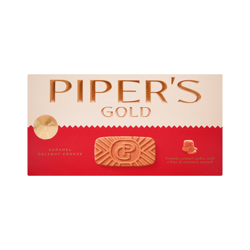 8964003590468_bd79ef6a-a644-4069-8e52-ff86d50e0b89.jpg PIPERS GOLD BISCUIT CARAMEL DELIGHT 140.7GM - Image 1