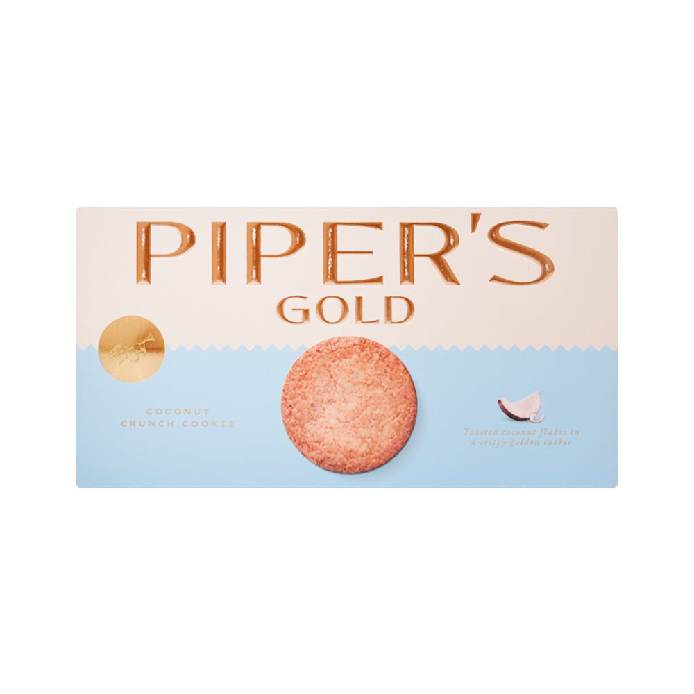 8964003591595_9c082c26-eb28-45b1-8992-4166668431e5.jpg PIPERS GOLD BISCUIT COCONUT CRUNCH 80.1 GM - Image 1