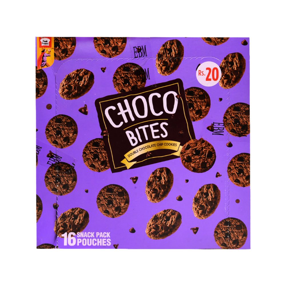 8964003593223_5ca3d4eb-e897-47e6-aeab-fa82aa6e424f.jpg PEEK FREANS CHOCO BITES DOUBLE CHOCOLATE CHIP COOKIES 15.5GM - Image 1