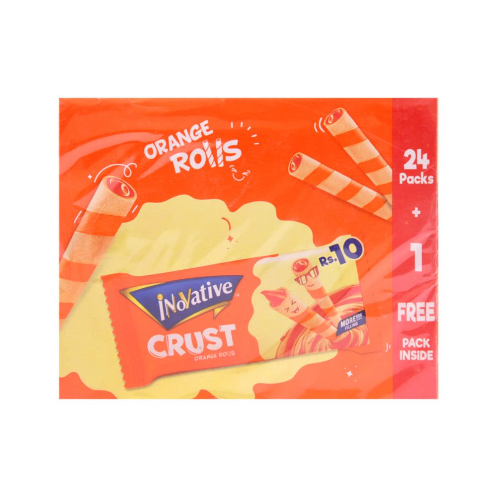 8965310054650_a0f01db2-2bc4-4c8a-b772-cb11dd9ad192.jpg INOVATIVE CRUST ORANGE ROLL 8.5 GM BOX 24PC - Image 1