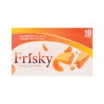 INOVATIVE FRISKY ORANGE WAFFER BISCUIT 23.6GM (BOX 10PC)