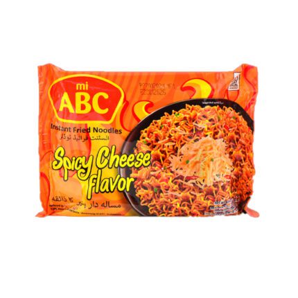 Abc Spicy Cheese Flavour Instant Fried Noodle 85g