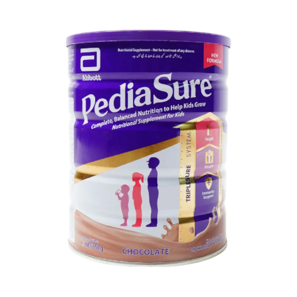 AFP-000141366_ec2fda43-e821-40b2-b28e-91eed705d9d3.jpg PEDIASURE NUTRITIONAL SUPPLEMENT POWDER FOR KIDS CHOCOLATE TIN 850 - Image 1
