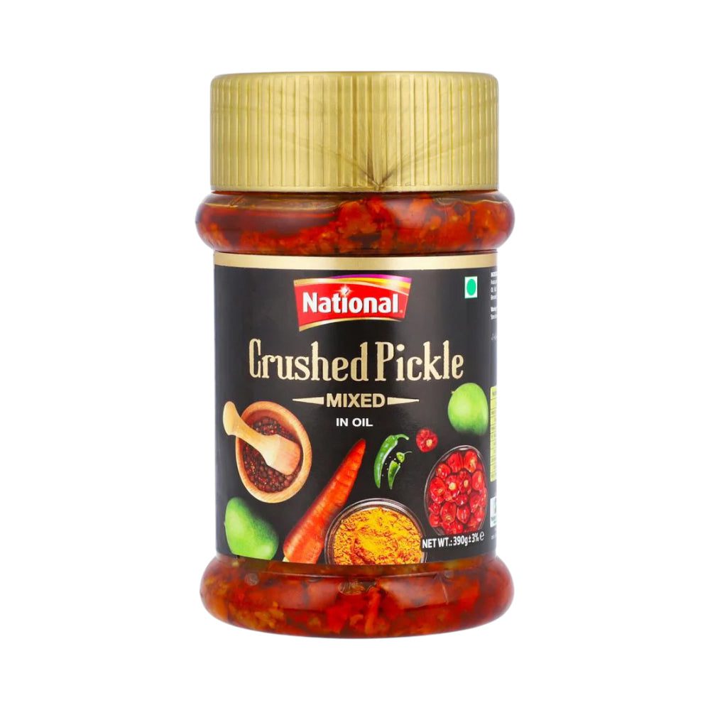 AFP-000297247.jpg NATIONAL CRUSHED PICKLE MIX 390GM - Image 1