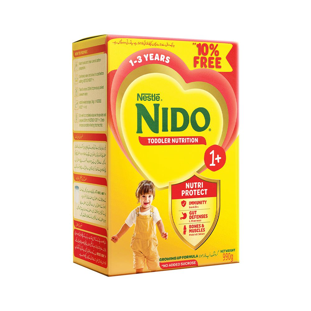 AFP-000357949_2.jpg NESTLE NIDO MILK POWDER GROWING UP FORMULA 1PLUS 990 GM - Image 1