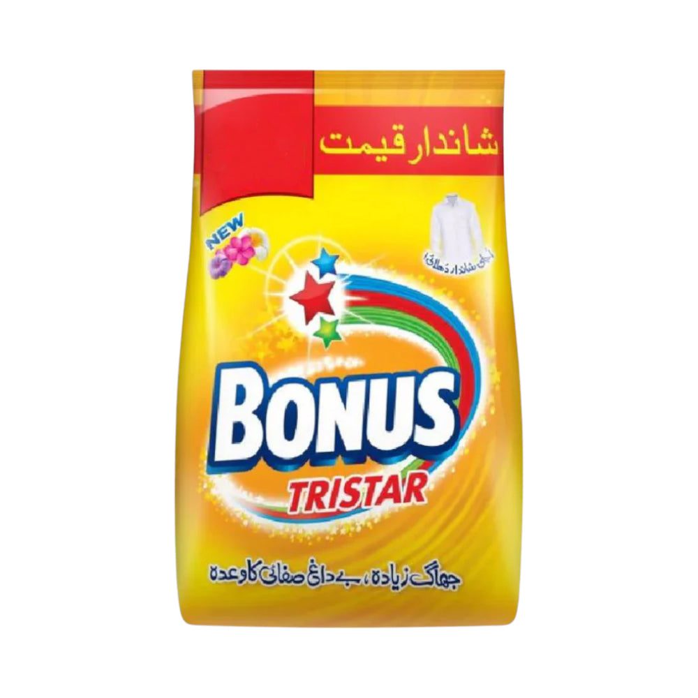 AFP-000416688_a407526a-4c59-489a-b29e-183629da958c.jpg BONUS WASHING POWDER TRISTAR POUCH 1 KG - Image 1