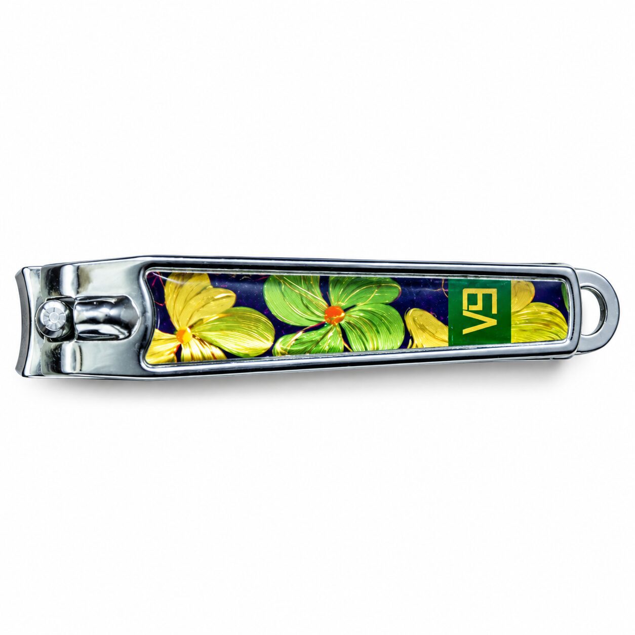 ChatGPT Image 20 Sept 2026, 23_22_48 Floral Chrome Nail Clipper - Image 1