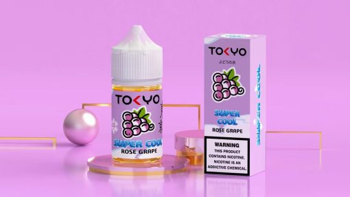 EC19D71F-5749-43DD-BA4F-67685634C1FE-510x287-1.jpeg TOKYO SUPER COOL— ROSE GRAPE (35/50/60)mg - Image 1