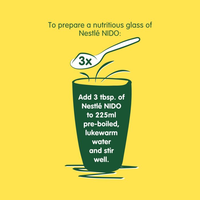 NESTLE NIDO MILK POWDER SCHOOL AGE GROWTH POUCH 650 GM - Image 4