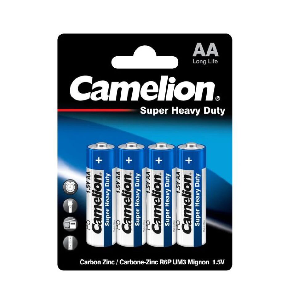 NewProject_19_bf25c1b3-1838-4285-984a-3b11eea3605f.png CAMELION SUPER HEAVY DUTY CELL 1.5 V AA4 PC - Image 1