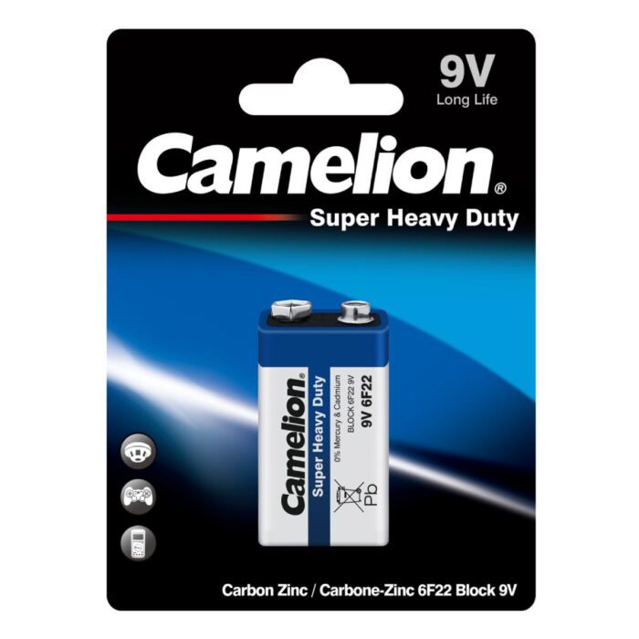 CAMELION SUPER HEAVY DUTY 9 V 6F22 PC - Image 2