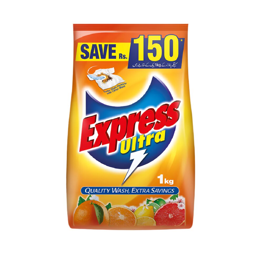 NewProject_24_8fcd8f85-bab4-408b-9bb7-a34fb097bd93.png EXPRESS ULTRA WASHING POWDER 1000 GM - Image 1