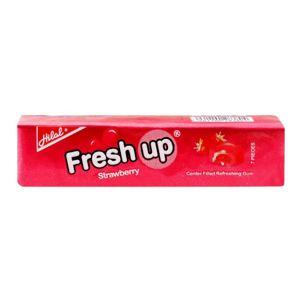NewProject_2_85c27bd2-8fd2-4e1e-897a-6f460e217d43 Hilal Fresh Up Bubble Strawberry 7pcs - Image 1