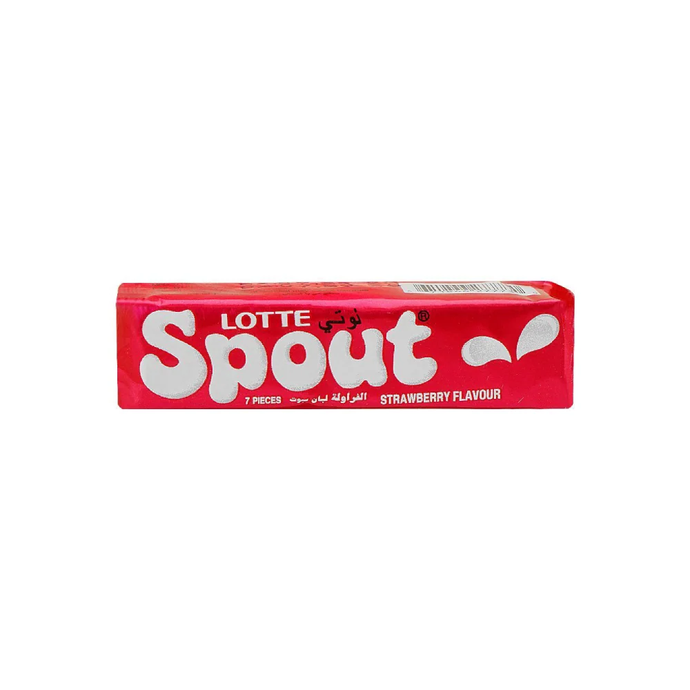 NewProject_31_7dabe6f1-085f-48d3-9882-cbaa5bc28b64 Lotte Spout Mouth Freshness Strawberry 23.8gm - Image 1