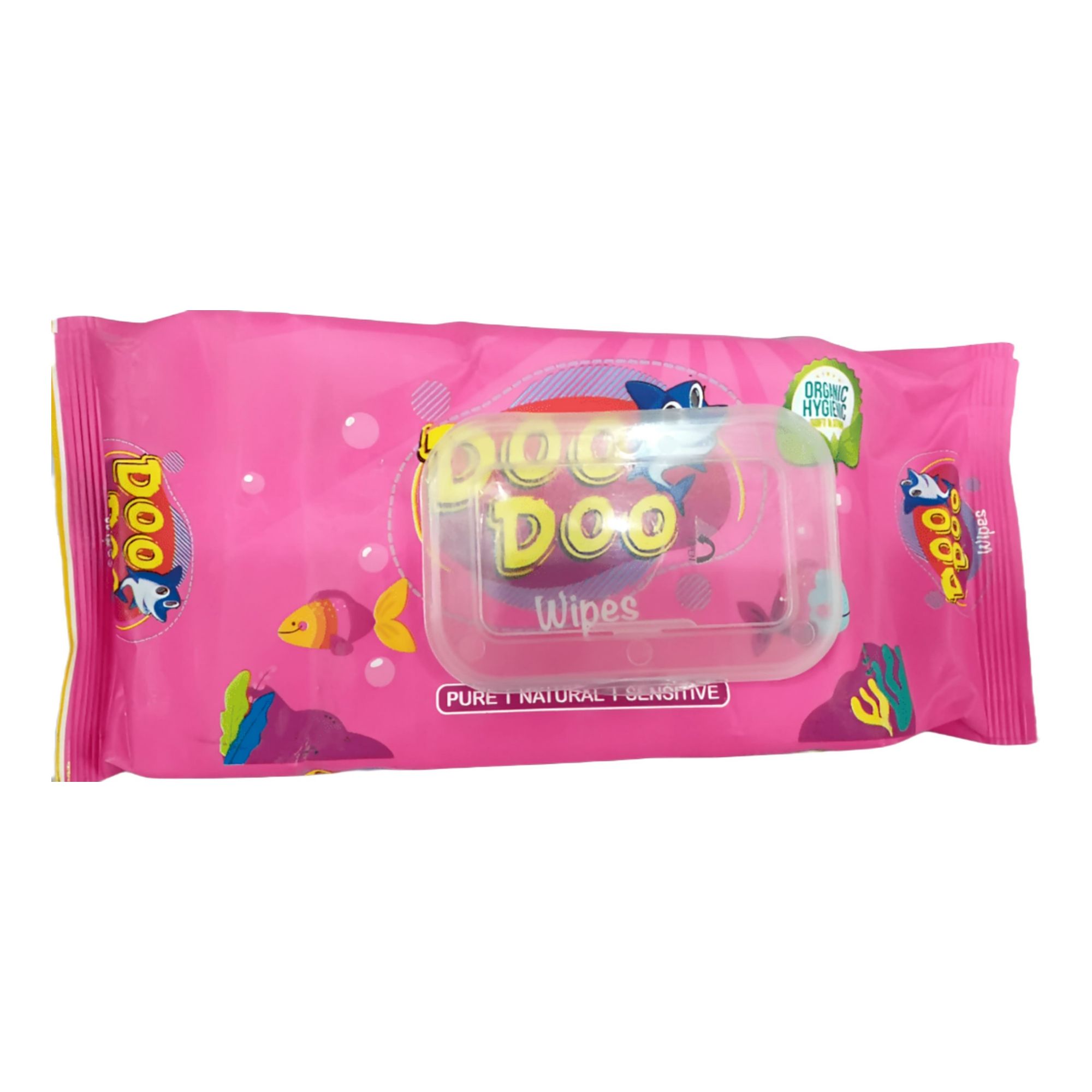 Sd7d8f58afea74d73a1955454a485c3acd Doo Doo Wipes – Pure, Natural & Sensitive 72 pice - Image 1