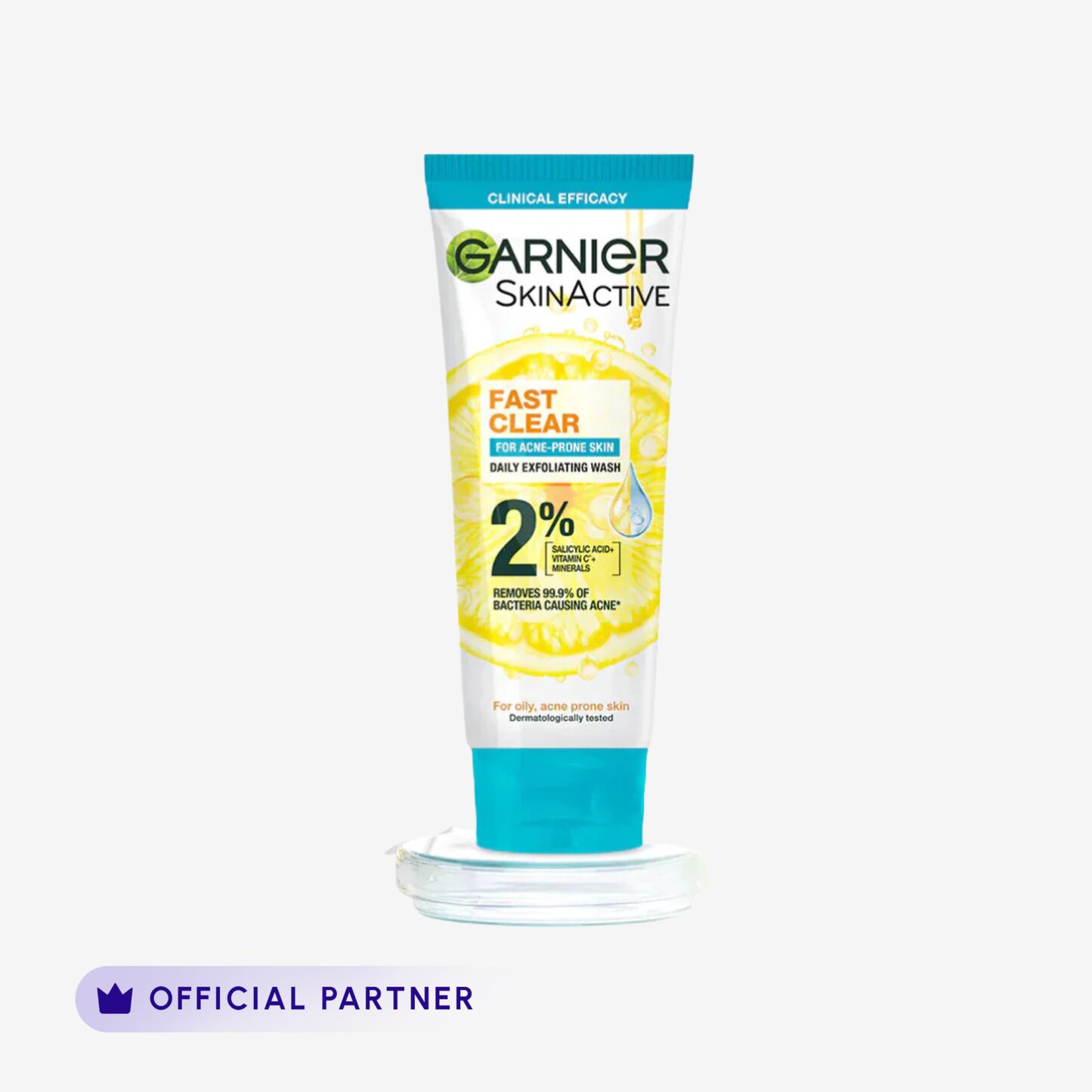 TG-012053.png Garnier Fast Clear Facewash, For Acne Prone Skin, 100ml - Image 1