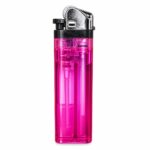 Transparent Pink Lighter