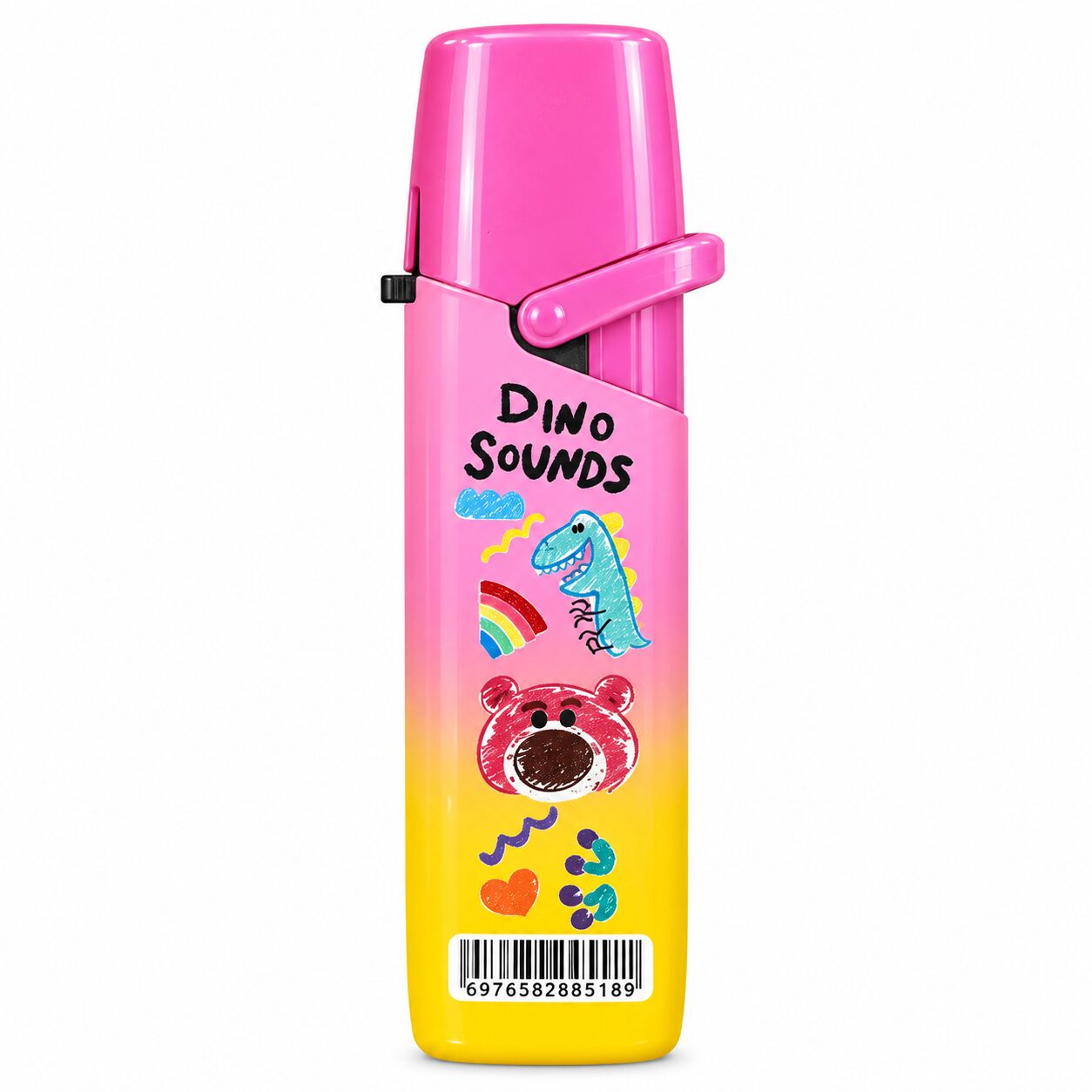 WhatsApp Image 2026-09-20 at 6.46.03 PM Dino Sounds Pink Yellow Lighter - Image 1