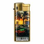 Gold Sports Car Lighter
