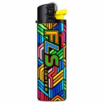 Colorful FLS Geometric Lighter