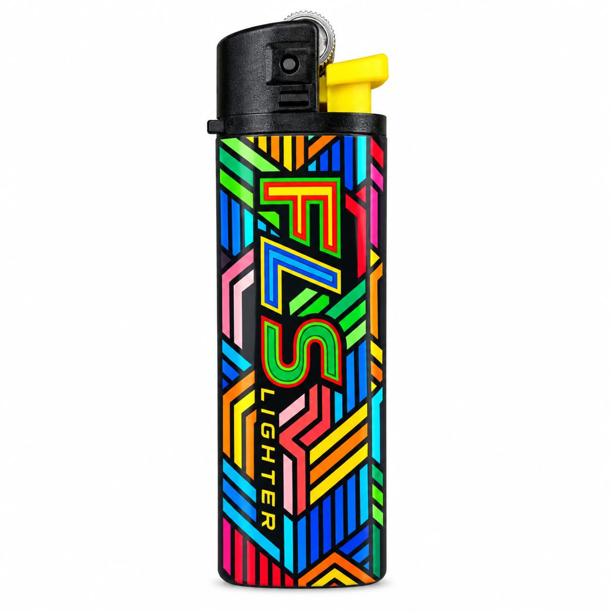 WhatsApp Image 2026-09-20 at 6.46.19 PM Colorful FLS Geometric Lighter - Image 1