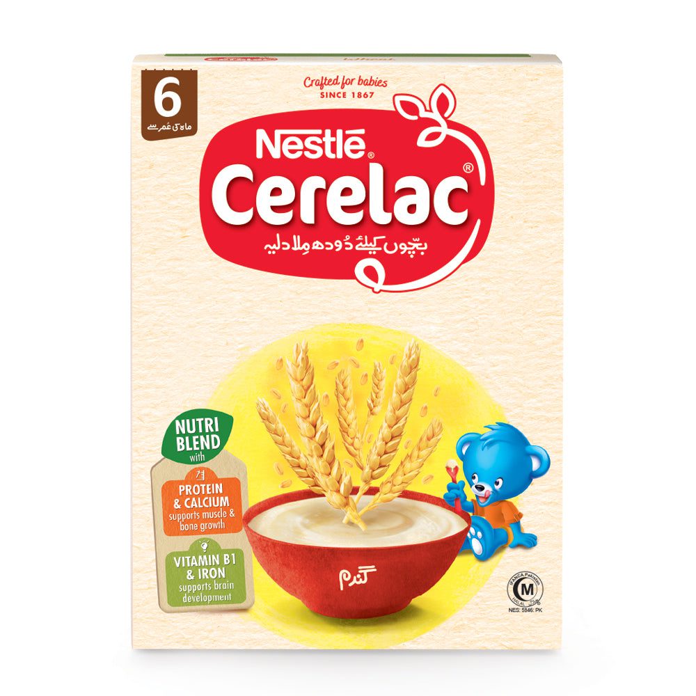 Wheat-F.jpg NESTLE CERELAC WHEAT 175 GM - Image 1