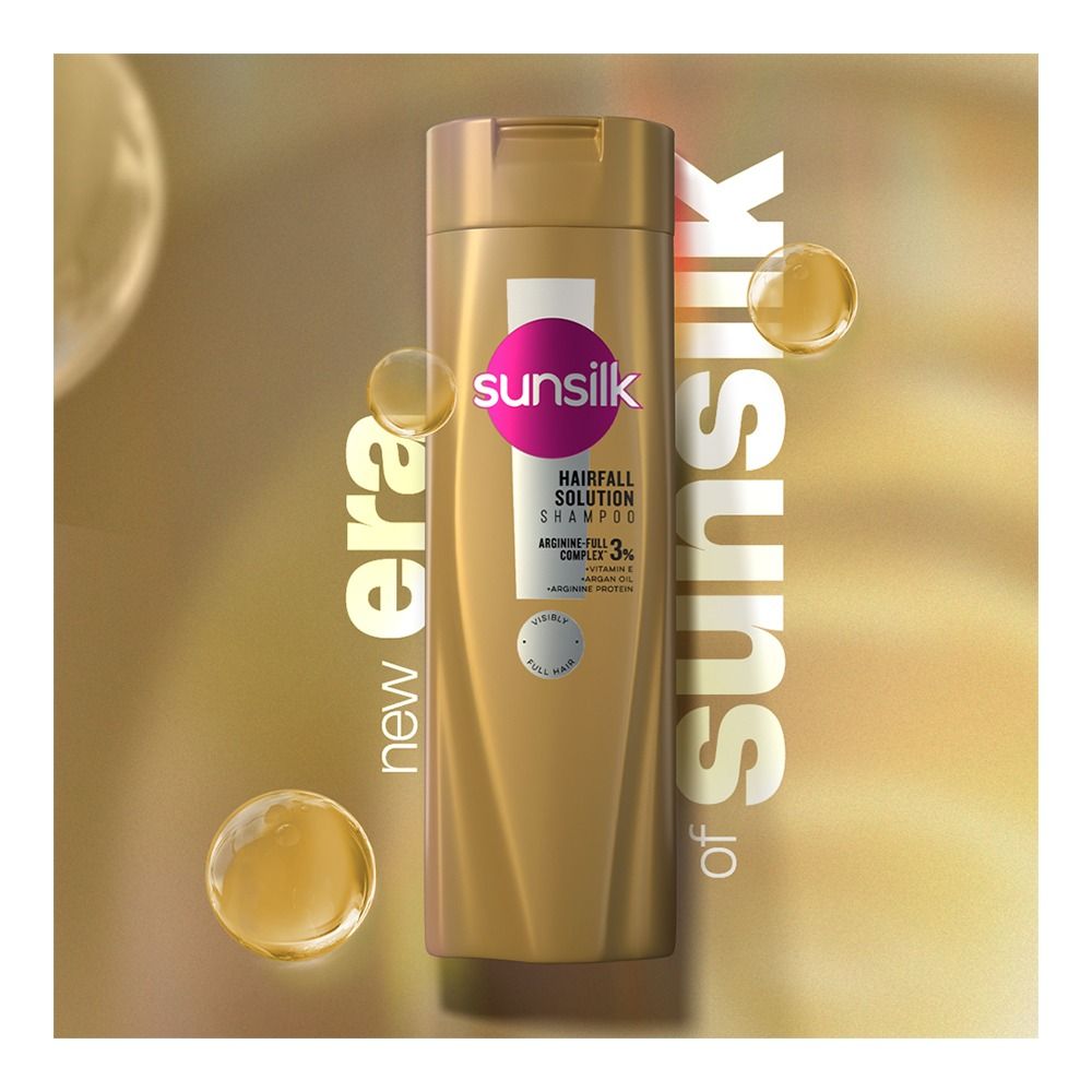 ab1337361-1.jpg Sunsilk Hairfall Solution Arginine-Full Complex 3% Shampoo, For Hair Fall, 185ml - Image 1