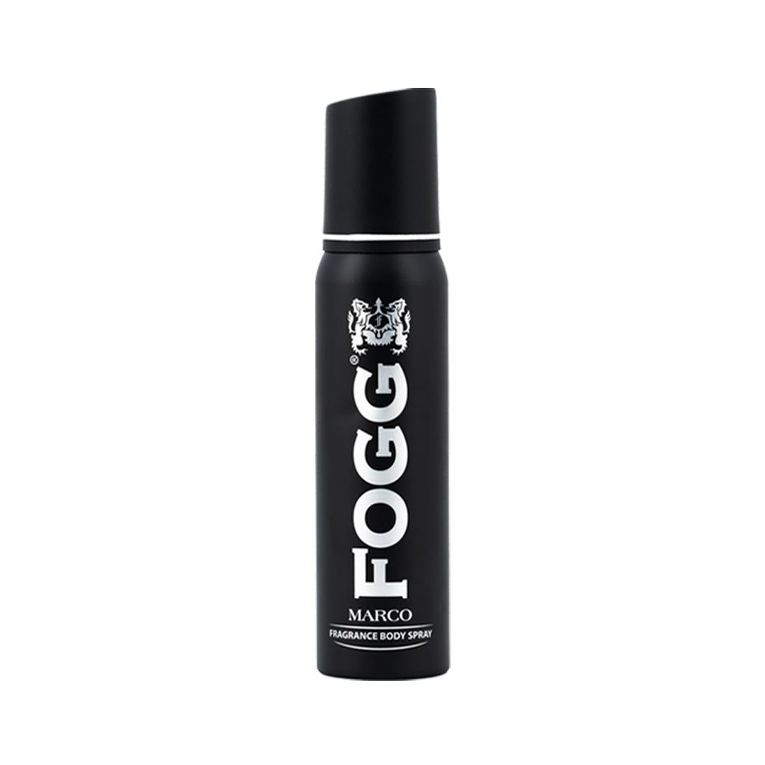 d_fe92674e-ac68-4b96-82e5-c673177ad25b.jpg Fogg Marco Black Fragrant Body Spray for Men 120ml - Image 1