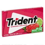 Trident Island Berry Lime Sugar Free Chewing Gum